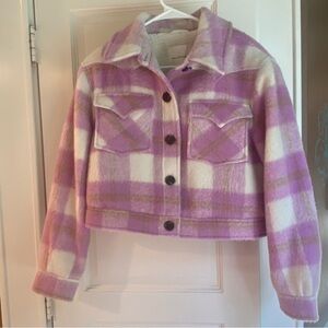 Anthropologie Avec Les Filles Plaid Jacket